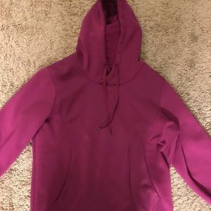 Purple hoodie